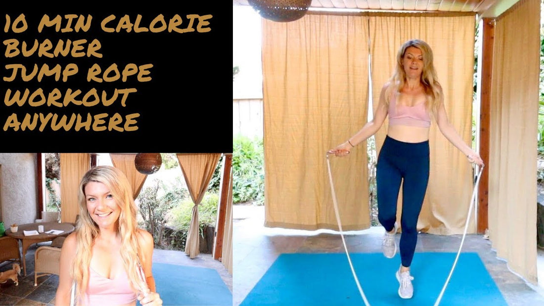 10 minute beginner jump rope circuit to lose weight