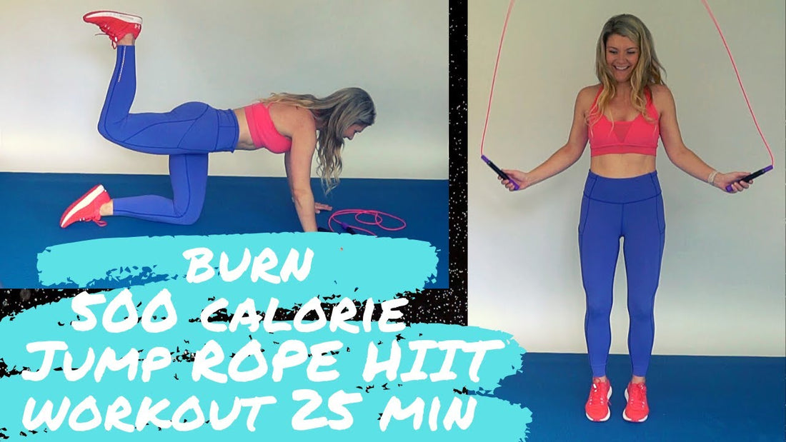 25 minute JUMP ROPE workout for FAT LOSS at home