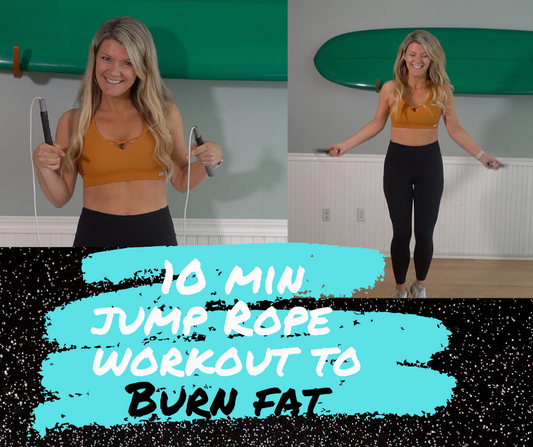 Easy 10 minute workout to lose weight jumping rope