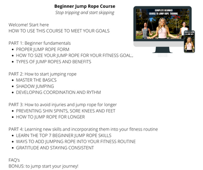 Beginner Jump Rope Training Course