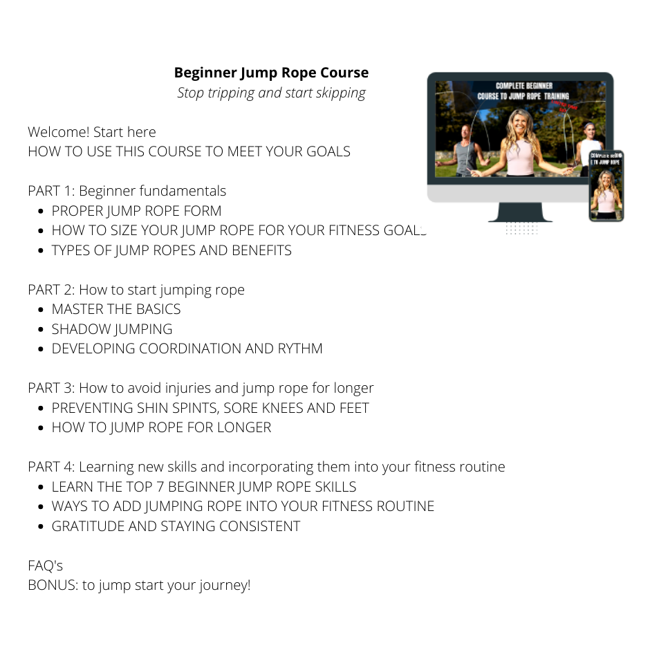 Beginner Jump Rope Training Course