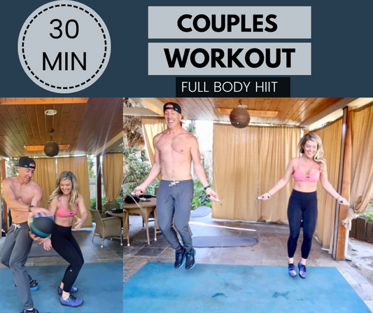 Valentines Day Partner Jump Rope Workout