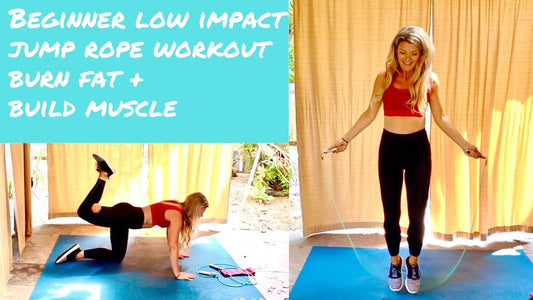Beginner Full Body Jump Rope Workout Low Impact