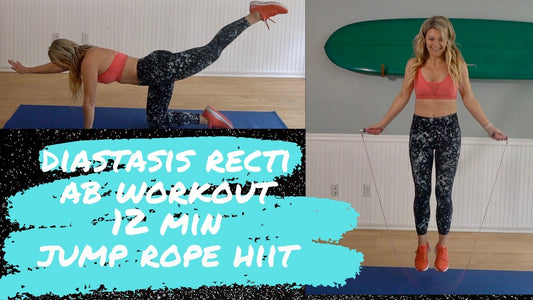 Crunchless Abs Diastasis Recti Safe HIIT Workout