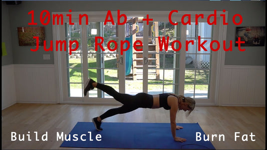 How to get abs in 10 minutes with jump rope HIIT workout