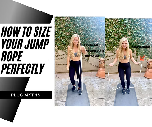 How to size your jump rope to find the perfect fit