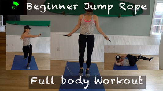 Beginner Jump Rope Full Body Workout 15 minutes- Calorie BURN