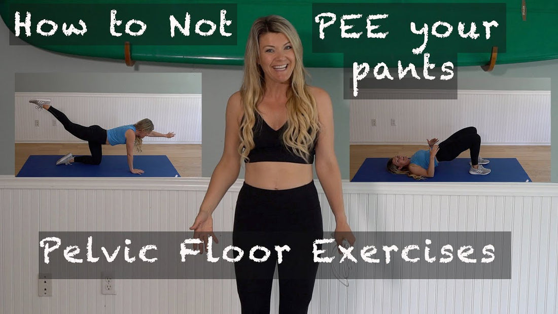 How to stop peeing your pants and strengthen your Pelvic floor muscles