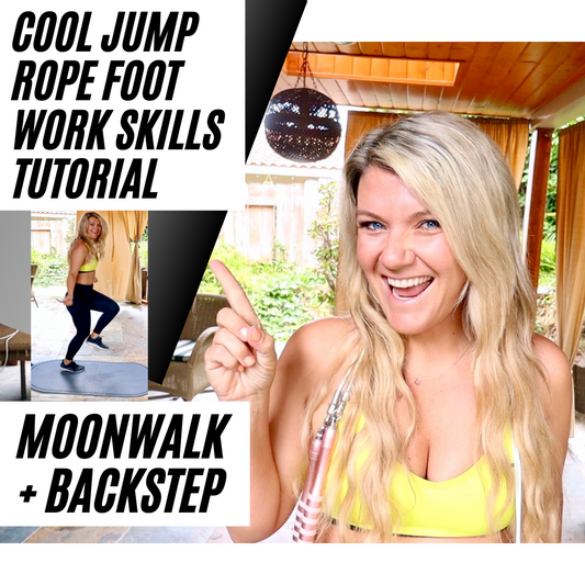 Moon Walk Jumping Rope Tutorial- Look smooth