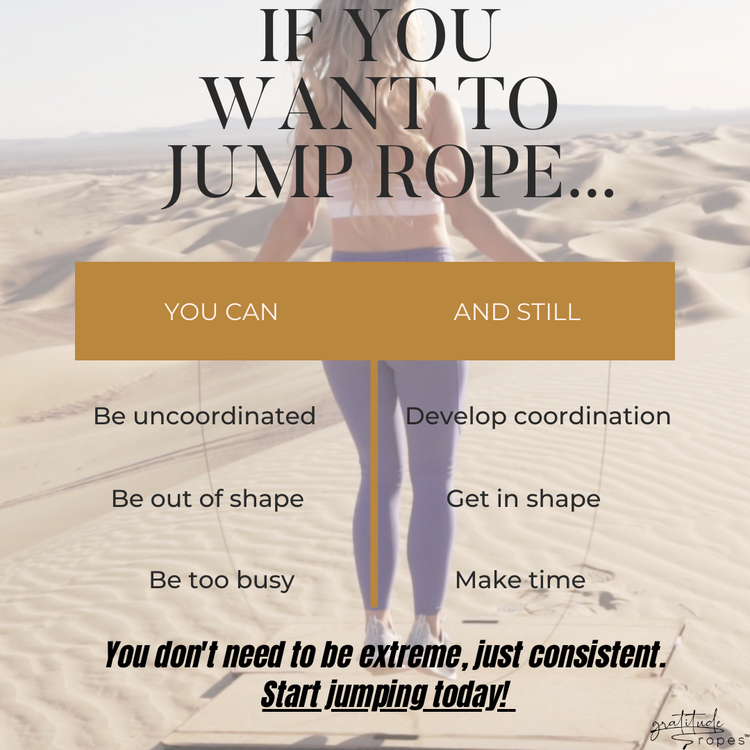 How To Start Jumping Rope And Get Results, Fast! – Gratitude Ropes