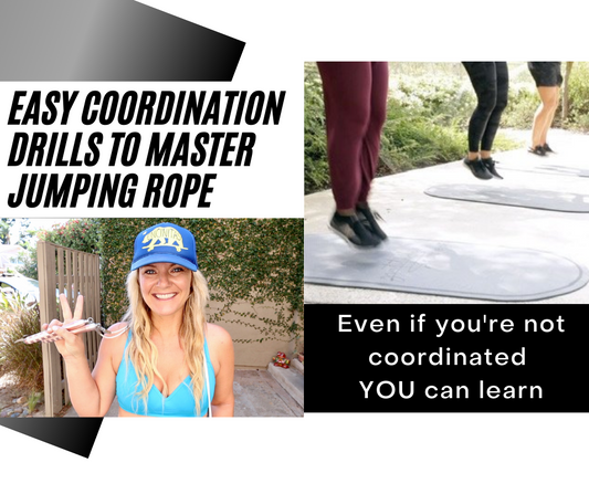 Master your coordination with simple drills jumping rope